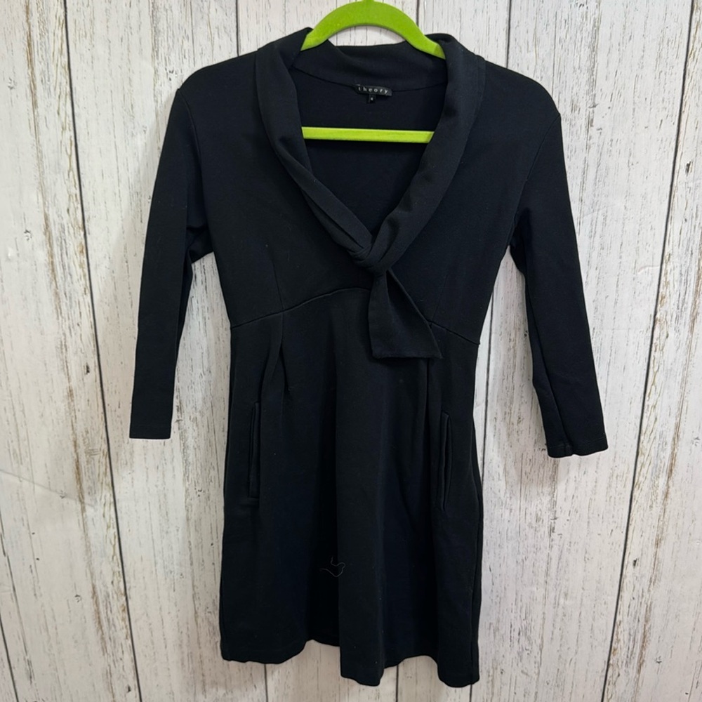 Theory Black Dress